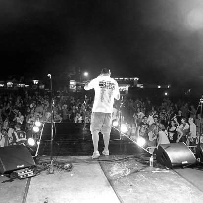 Festival stage supported by Jack Daniels
